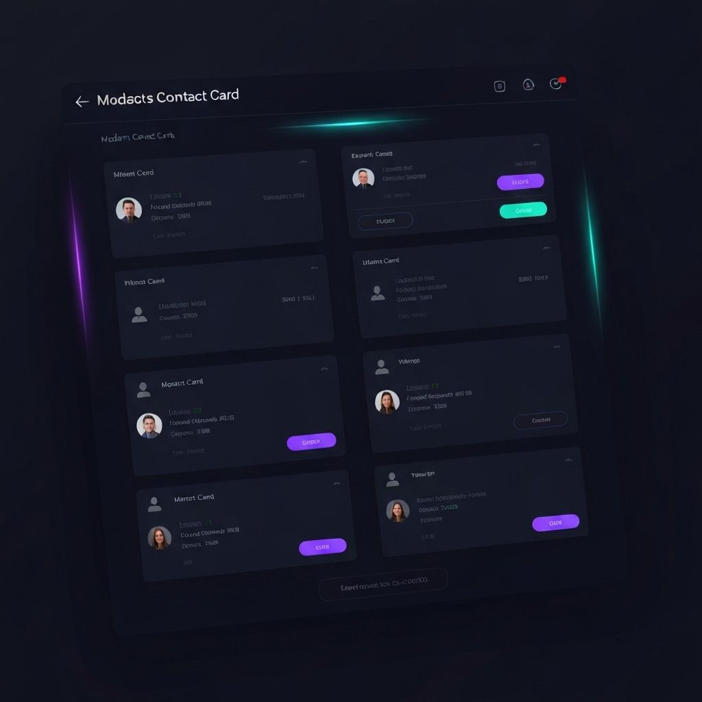 CRM & Contacts demonstration
